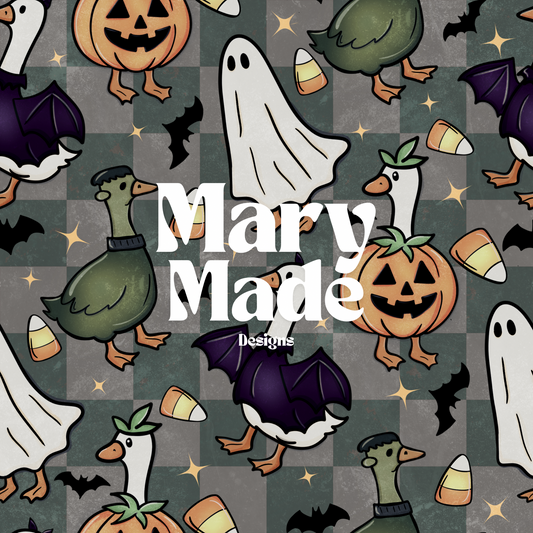 Halloween geese