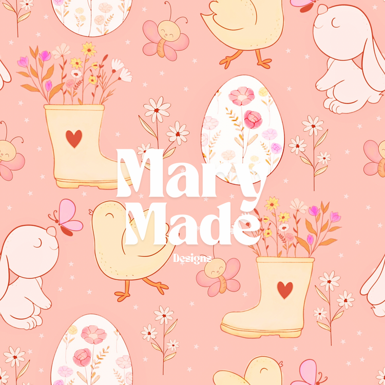 Dainty spring collage