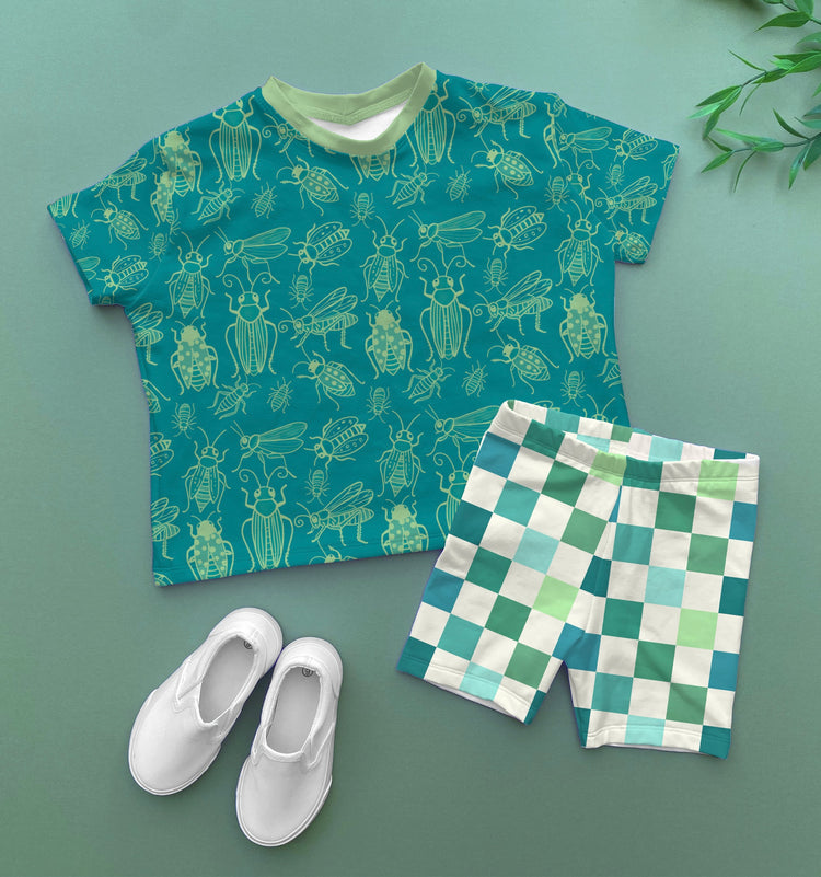 Teal bugs